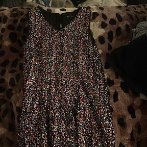 Sequin dress mid length